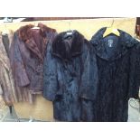 FOUR FUR COATS