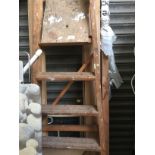 WOODEN STEP LADDERS