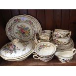 DOULTON THE CAVENDISH DINNER WARE APPROX. 26 PIECES