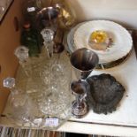 GLASS, POTTERY, METALWARE K2