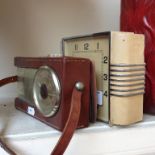 RADIO AND HAMMOND ART DECO CLOCK D5