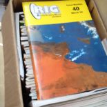 BOX OF REMOTE IMAGING JOURNALS T4