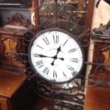 METAL FRAME WALL CLOCK. W97CM