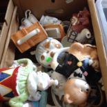 BOX OF NOVELTY TEAPOTS T2