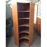 DANISH CORNER BOOKCASE