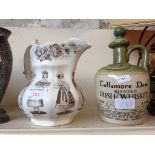 VICTORIAN JUG AND CULLAMORE DEW WHISKY JUG K5