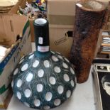 TWO ART POTTERY VASES T4