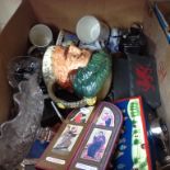 BOX OF POTTERY ETC. F1