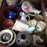SMALL BOX OF POTTERY H2