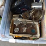 CRATE OF TOOLS ETC. T4