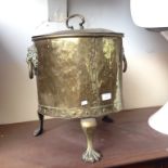 BRASS COAL BUCKET