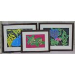 Robert Howarth (British 20th Century), a group of three pastels, signed, glazed and framed.