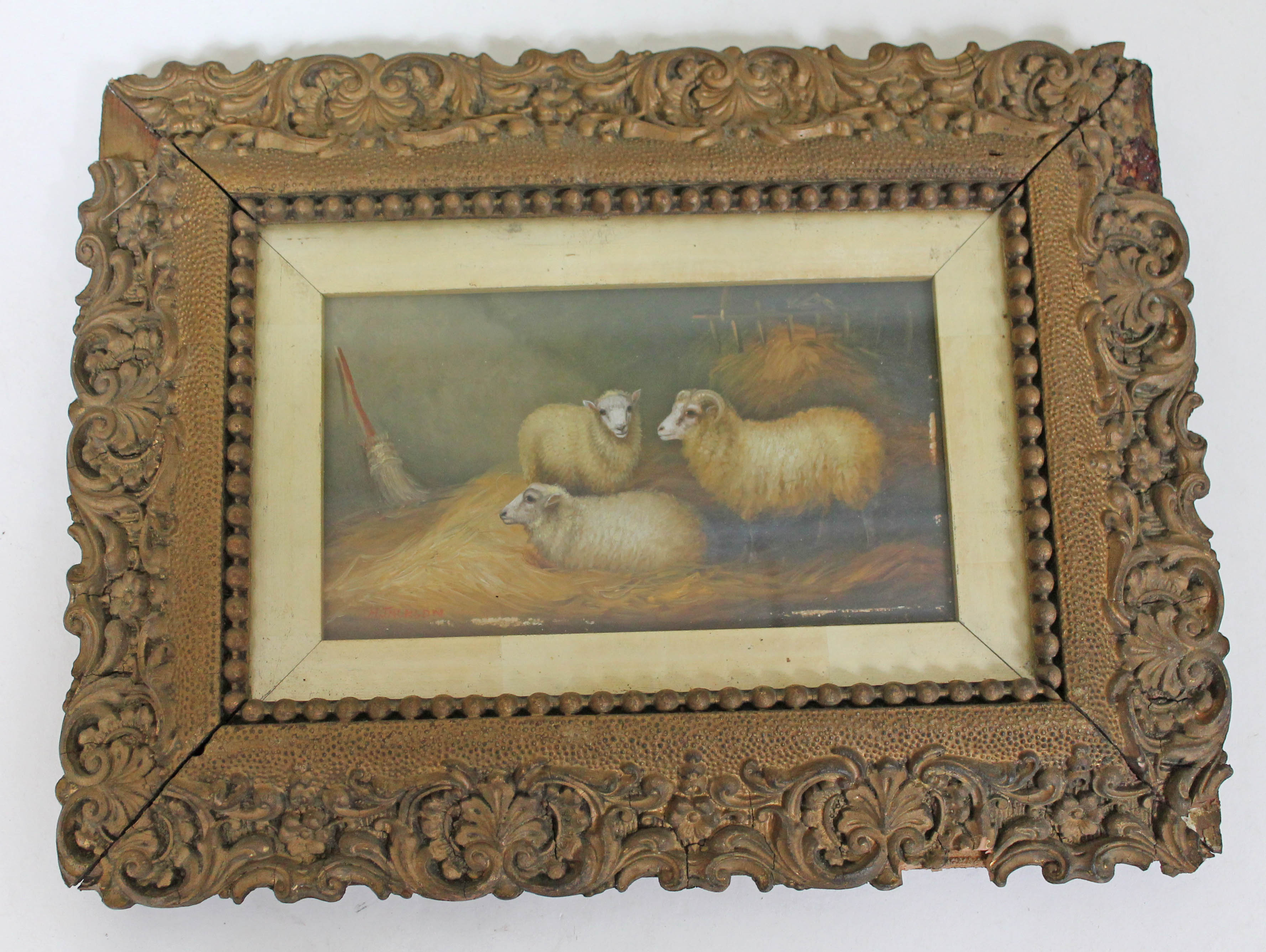 H. Jackson (British 19th Century), a group of three oils on board, glazed and framed, approx. 33cm x - Image 3 of 3