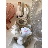 DOULTON FIGURES BEDTIME AND DARLING AND OTHER SMALL CHINA E3