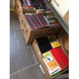 FIVE BOXES OF BOOKS T2