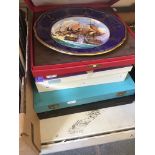 VARIOUS BOXED COLLECTORS PLATES K1