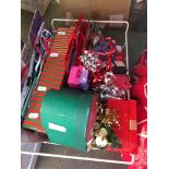 BOX OF XMAS DECORATIONS