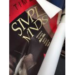 TUBE WITH 2 SIMPLE MINDS POSTERS