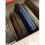 BOX OF LP RECORDS