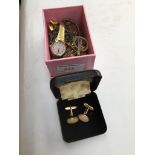 PINK BOX OF COSTUME JEWELLERY C