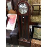 DOMED 1930S LONGCASE CLOCK. H164CM