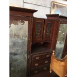 LATE VICTORIAN LARGE WARDROBE