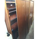 A TEAK WARDROBE