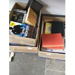 THREE BOXES OF BOOKS T4