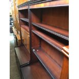 A PAIR OF REPRODUCTION BOOKCASES