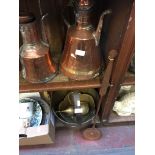 BRASS JAMPAN, COPPER VESSELS ETC.