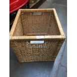 WICKER STORAGE BASKET