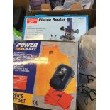 WELDERS KIT AND PLUNGE ROUTER