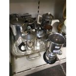 STAINLESS STEEL AND SOME PLATED WARE H1