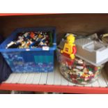 2 BOXES OF LEGO (LARGE QUANTITY)