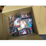 BOX OF DVDS