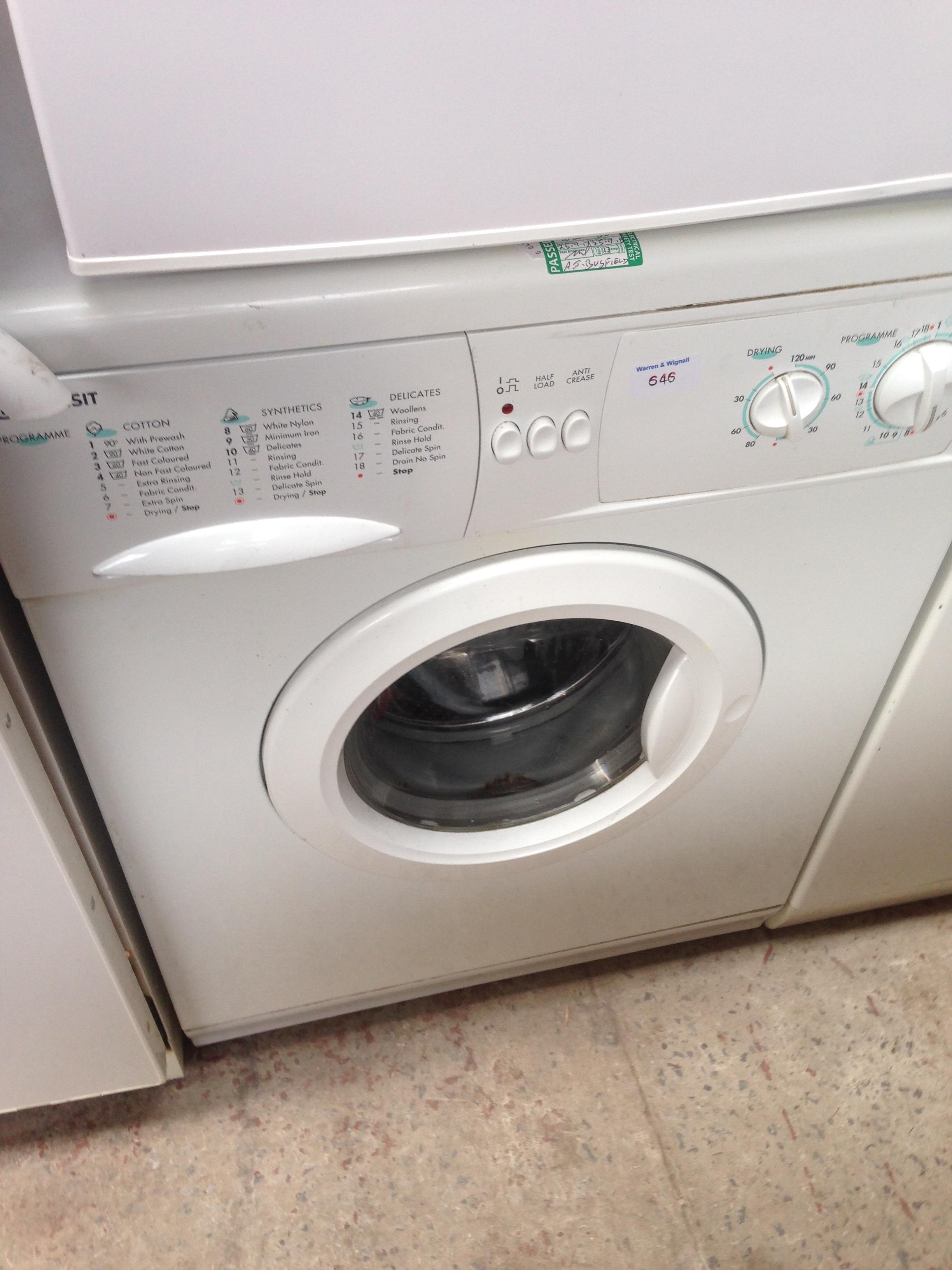 INDESIT WASHER/DRYER