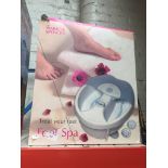 BOXED FOOT SPA