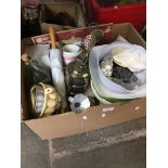 BOX OF KITCHENWARE T2