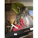 BOX OF KITCHENWARE E1