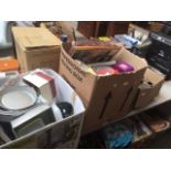 3 BOXES OF KITCHEN UTENSILS ETC. (BAKING & COOKING)