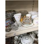 VARIOUS CHINA AND GLASS J2