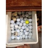 COOL BOX OF GOLF BALLS