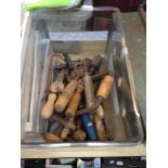 BOX OF OLD TOOLS