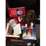 BOX OF XMAS ITEMS