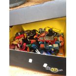 BOX OF TOY VEHICLES