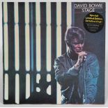 David Bowie - Stage UK 1978 stereo gatefold 2xLP limited edition yellow discs RCA PL02913(2) Ex+