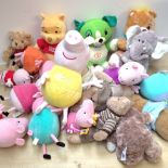 BOX OF SOFT TOYS