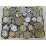 A tray of various watches.