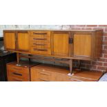 A G-Plan teak sideboard, length 152cm, depth 46cm & height 84cm.