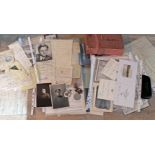 WWII Naval ephemera mainly related to Ralph Woodburn.